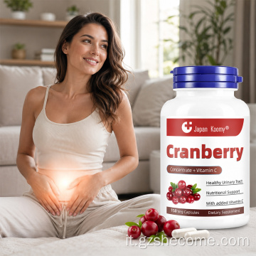Shecome Capsule concentrate di mirtillo rosso Salute delle vie urinarie
